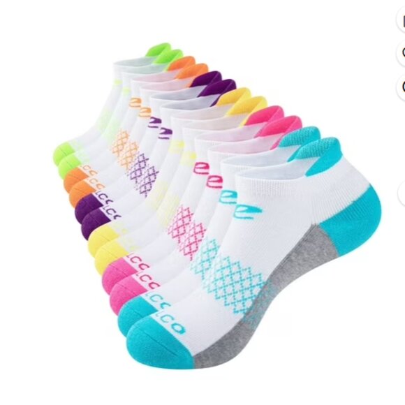 Women's Athletic Ankle Socks - Picture 2 of 2